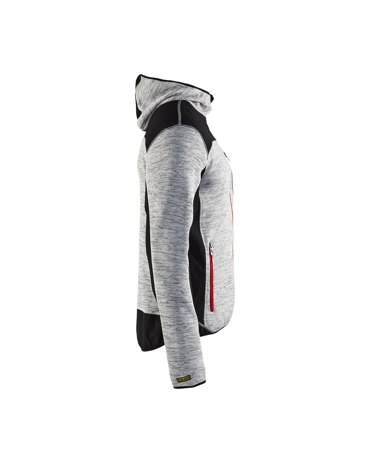 Knitted Jacket - Grey melange/Black
