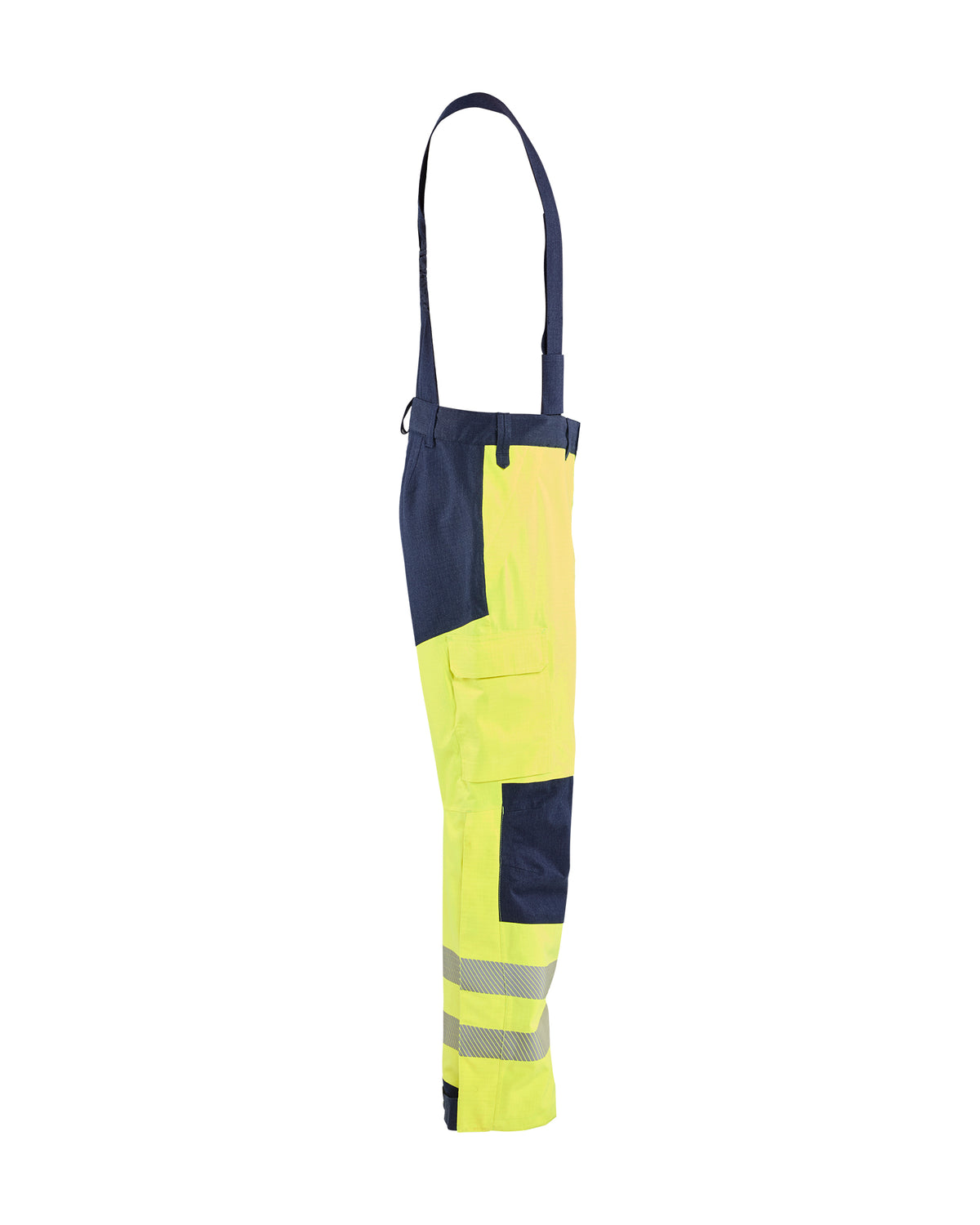 Multinorm Shell Pant - Yellow Hi-viz/Navy blue