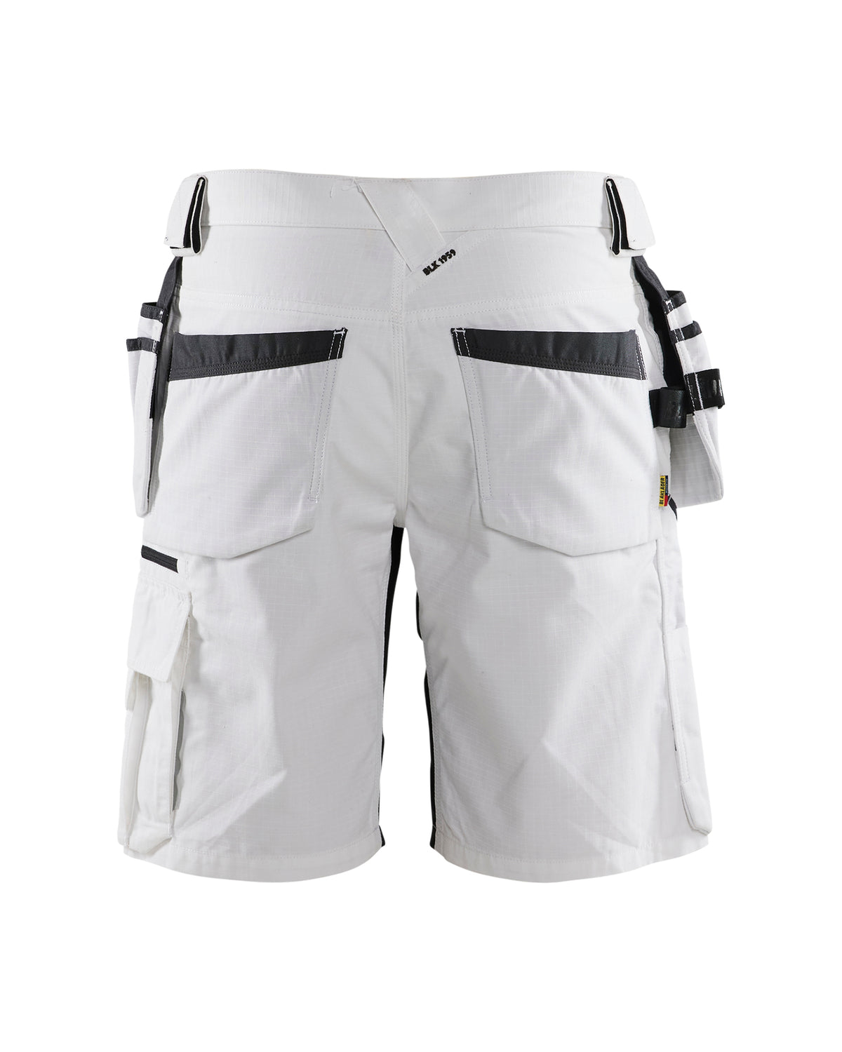 Ripstop Max Shorts - White/Dark grey