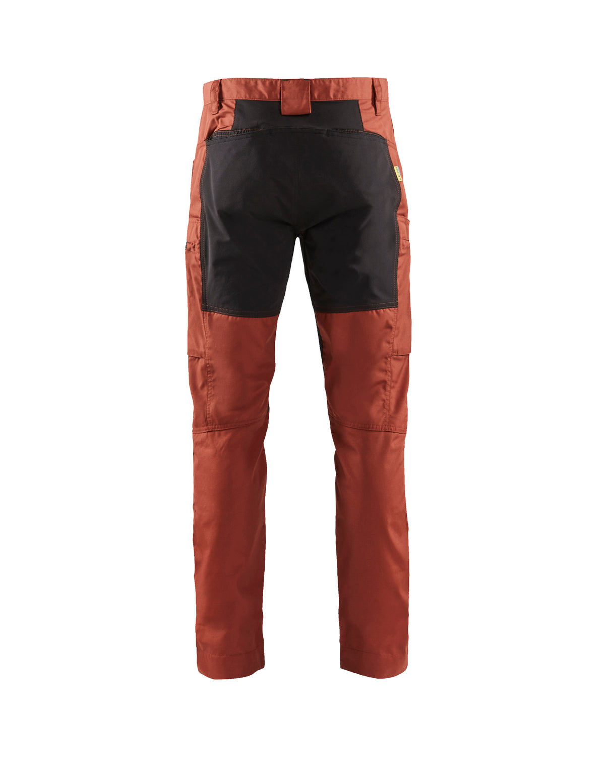 Service Pants with Stretch - Burned Red/Black