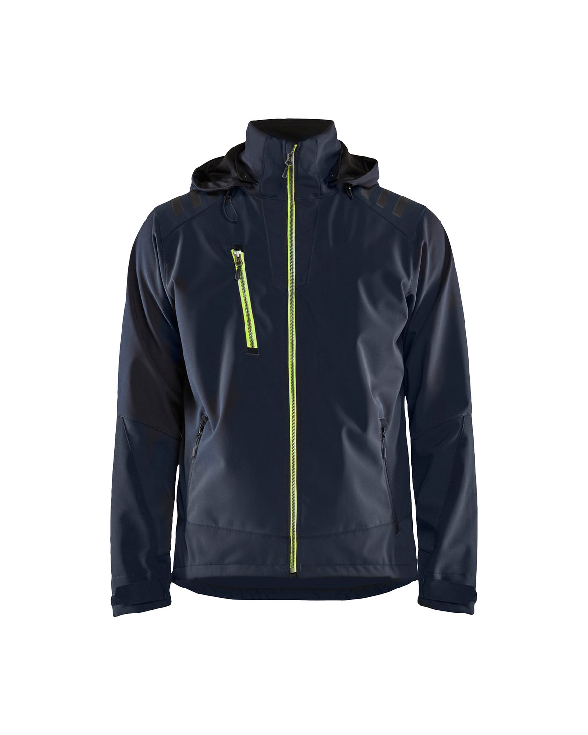 Olympus Stretch Jacket - Dark navy blue/Hi-vis yellow