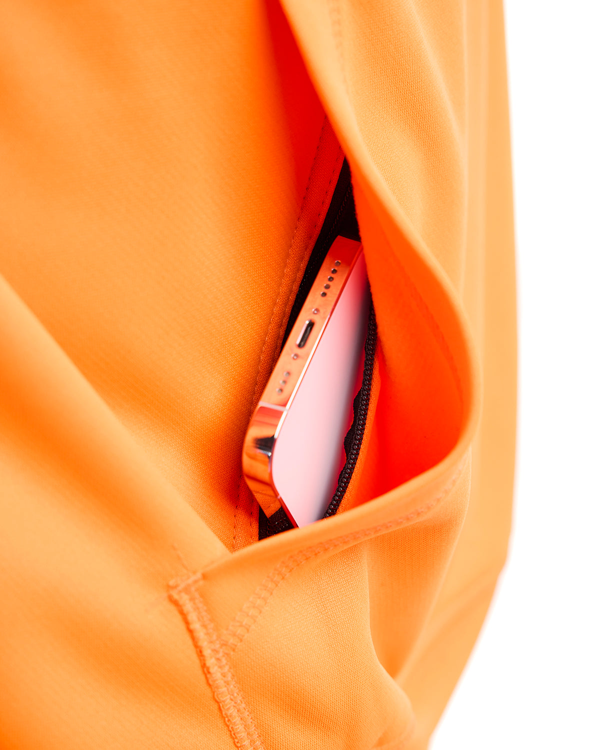 Hooded Sweatshirt - Orange