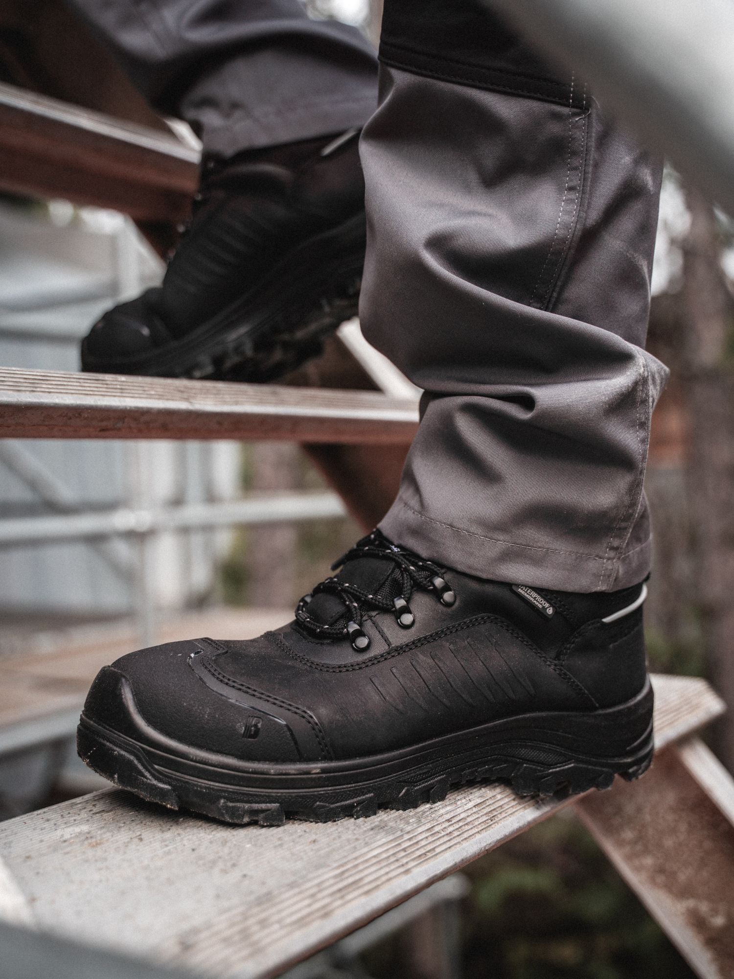 Storm 6" Safety Boot - Black
