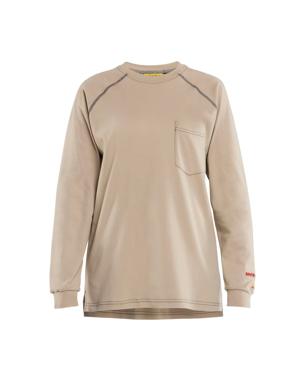 Women's Flame Resistant Long Sleeve Shirt - Stone