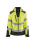 Women's Hi-Vis Softshell Jacket - Hi-Vis Yellow / Black