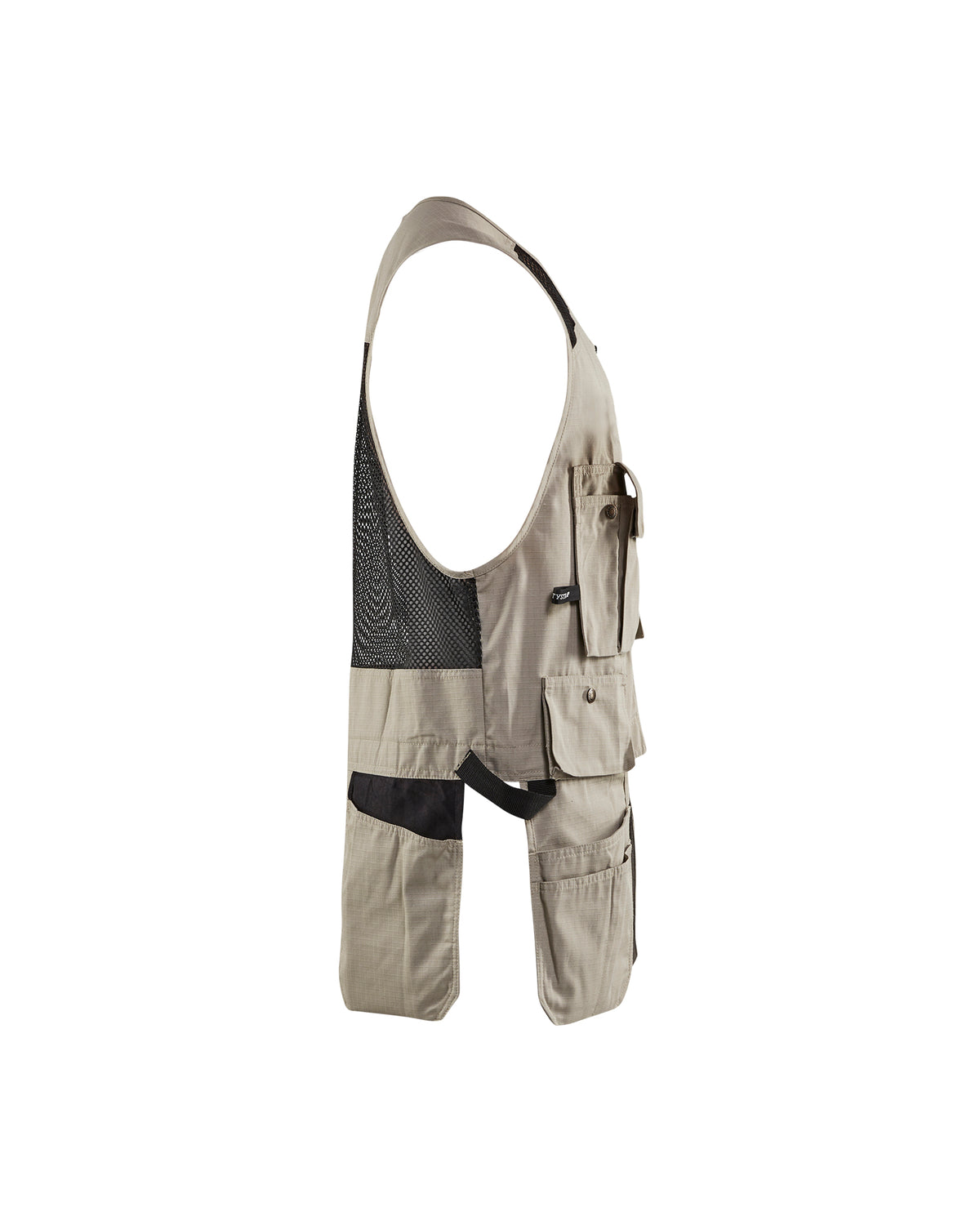 Ripstop Kangaroo Utility Vest - Stone