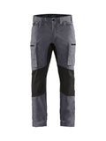 Service Pants with Stretch - Grey/Black