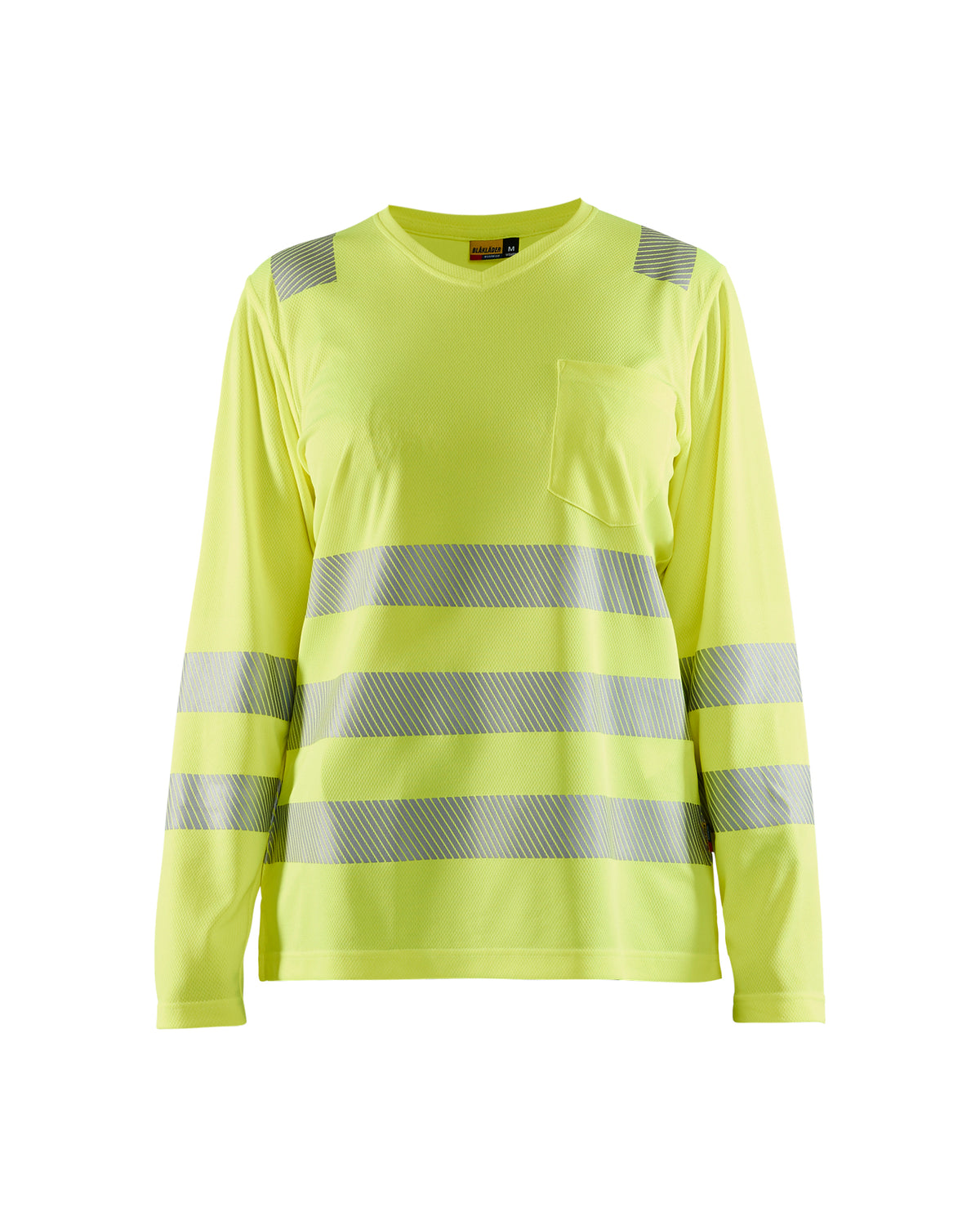 Women's Hi-Vis Long Sleeve T-shirt - Yellow
