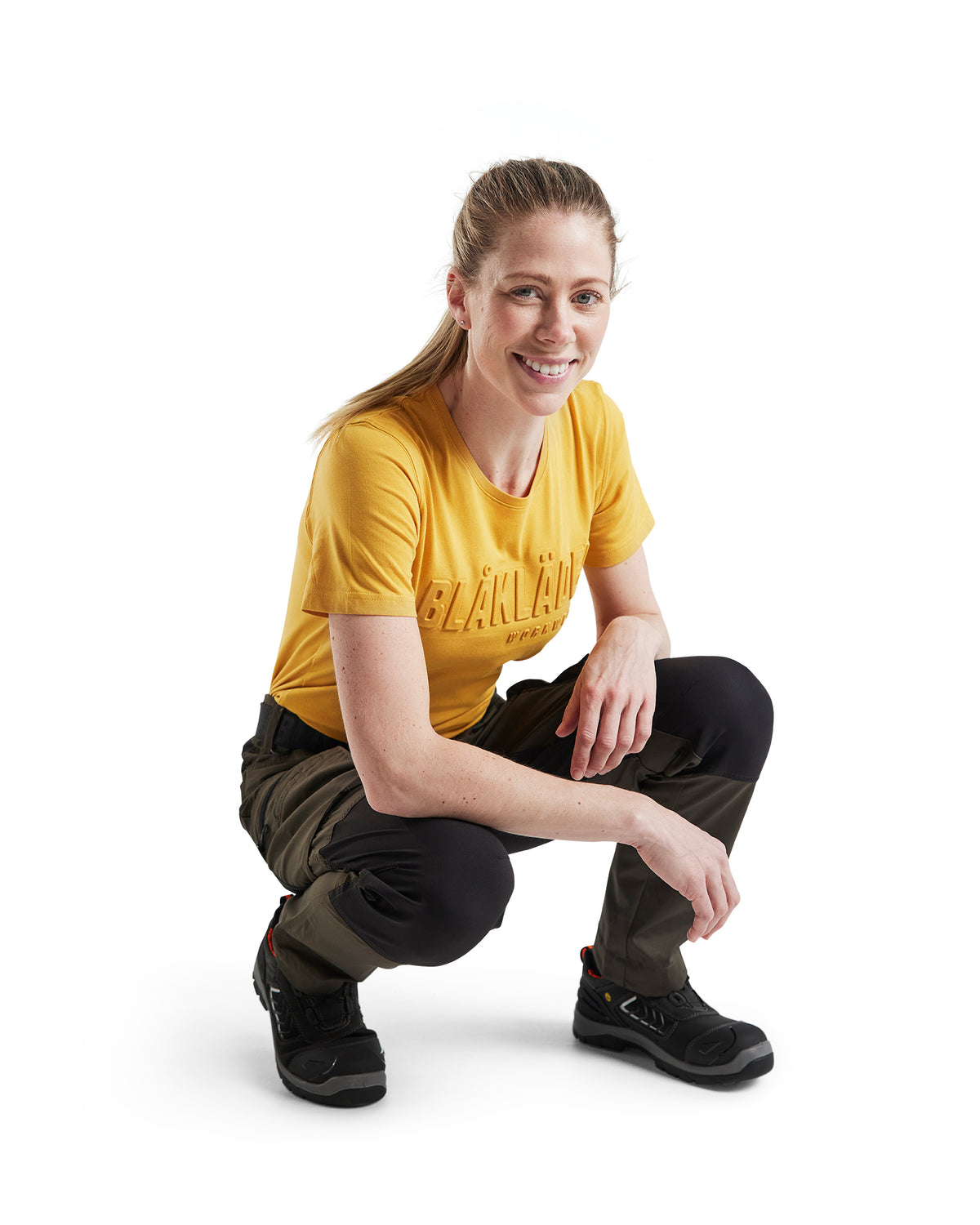 Women's Stratus Lite Stretch Pants - Dark olive green /black