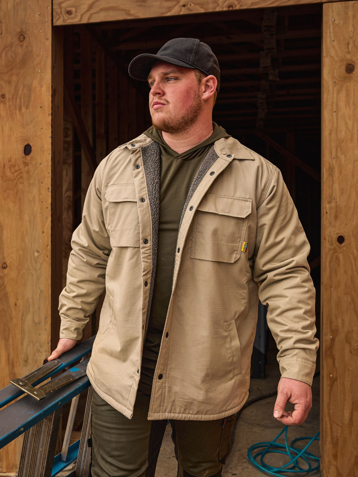 Ripstop Jacket - Stone