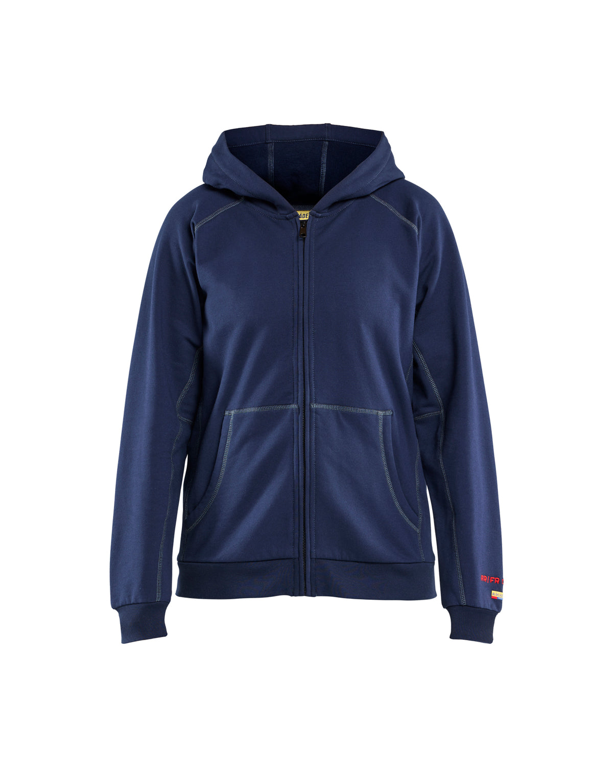 Women's Flame Resistant Full Zip Hoodie - Navy blue
