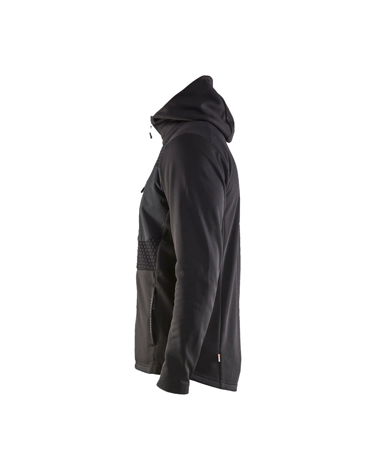 Hooded Tech Jacket - Black