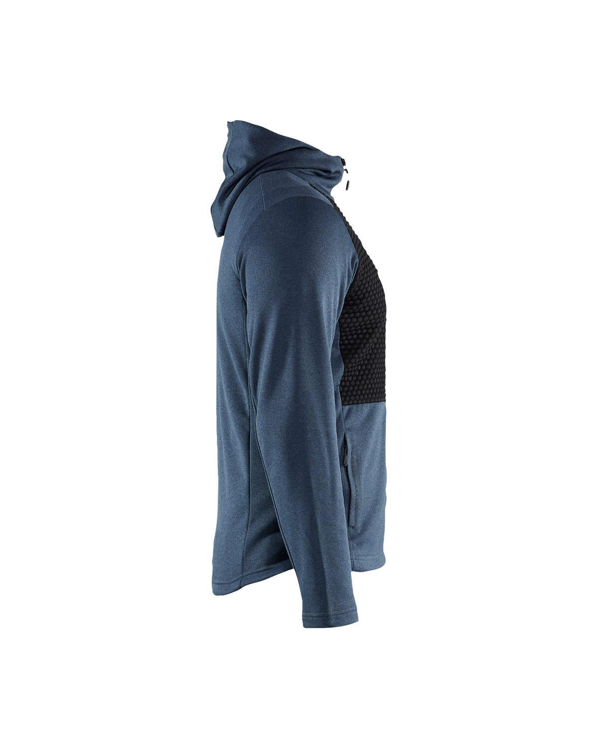 Hooded Tech Jacket - Numb Blue/Black