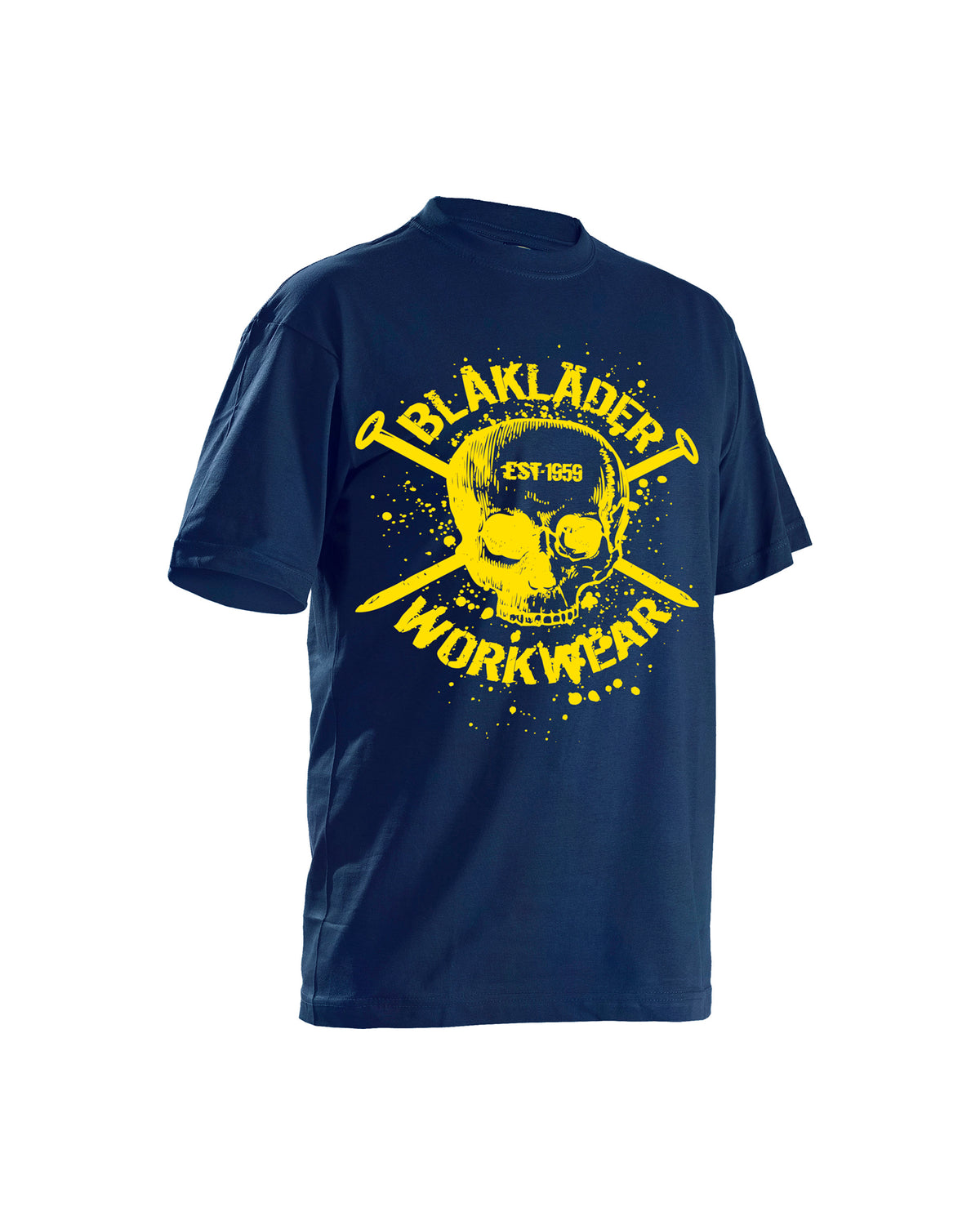 SKULLL T-SHIRT - Navy Blue