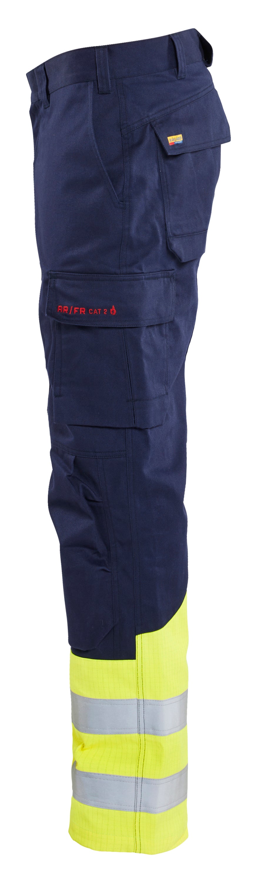 FR VISIBILITY PANT - Navy blue/Yellow Hi-viz