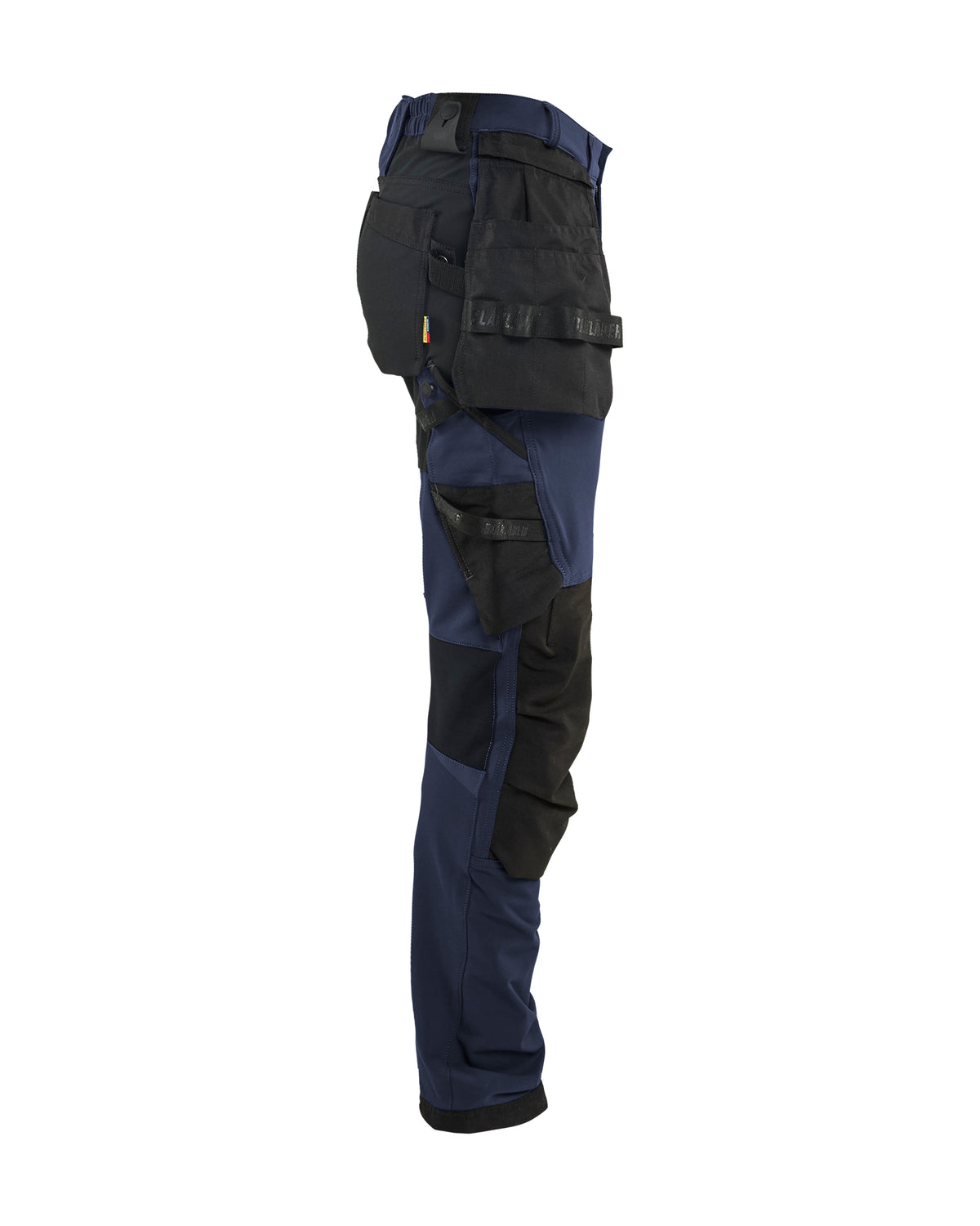 Women's 4-Way Stretch Work Pants - Dark navy/Black