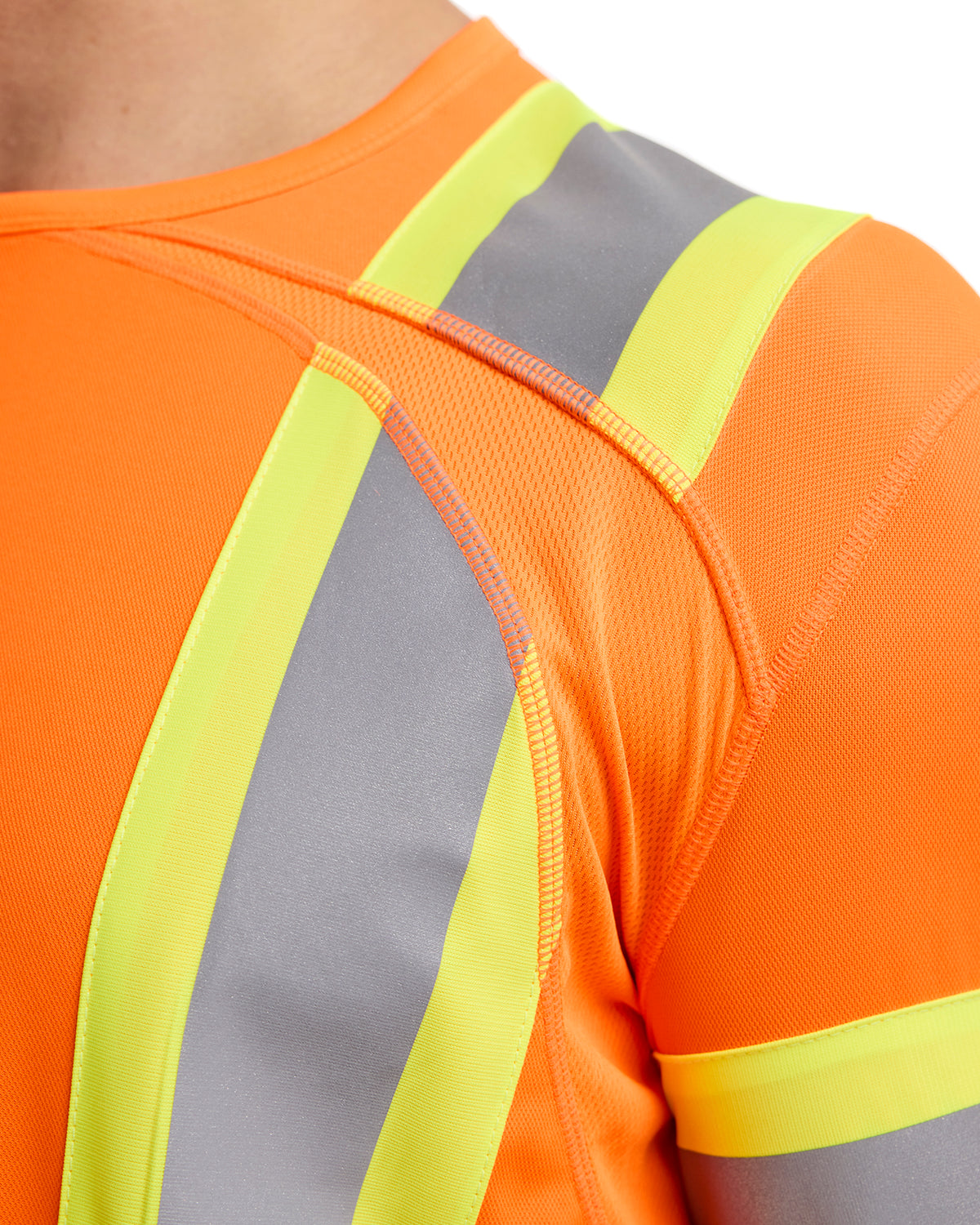 Hi-Vis CSA Long Sleeve T-Shirt - Orange