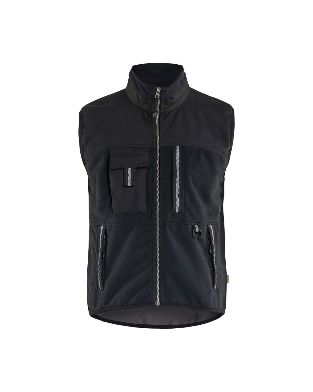 Two Fisted Fleece Vest - Black