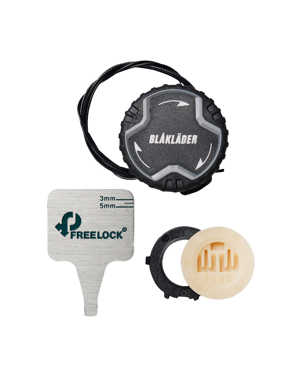 Freelock Repair Kit for Low-cut shoes - Black/Mid grey