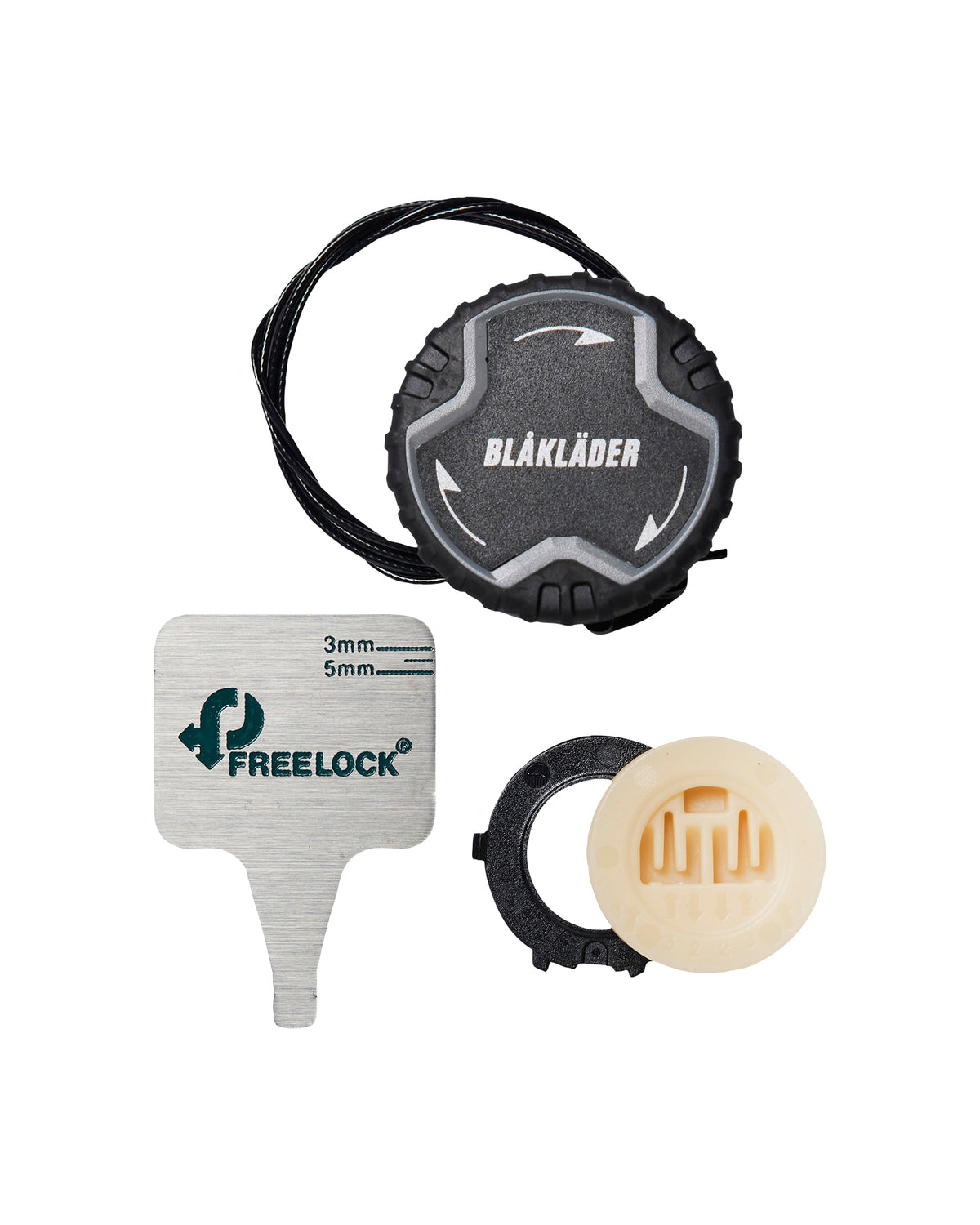Freelock Low Cut Shoe Repair Kit - Black/Mid grey