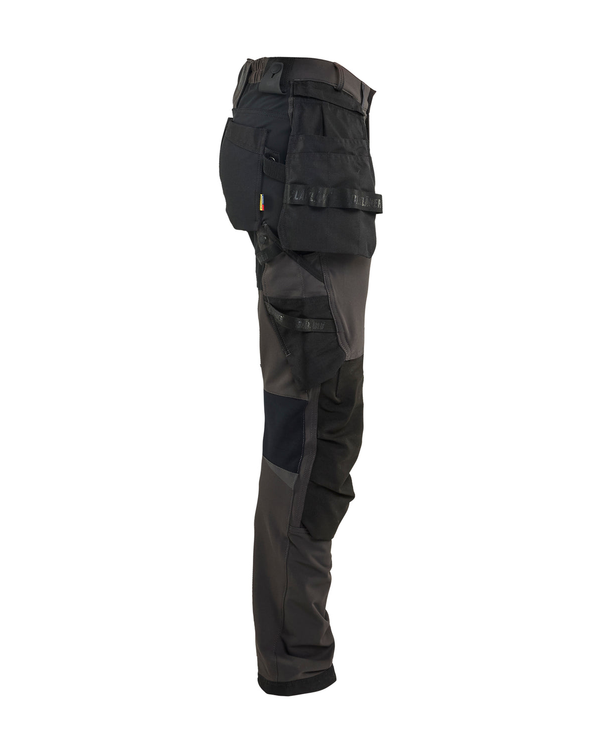 Women's 4-Way Stretch Work Pants - Darkgrey/black