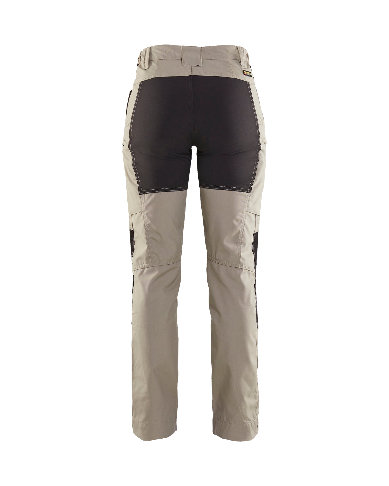 WOMEN'S SERVICE STRETCH PANTS - Stone/Black
