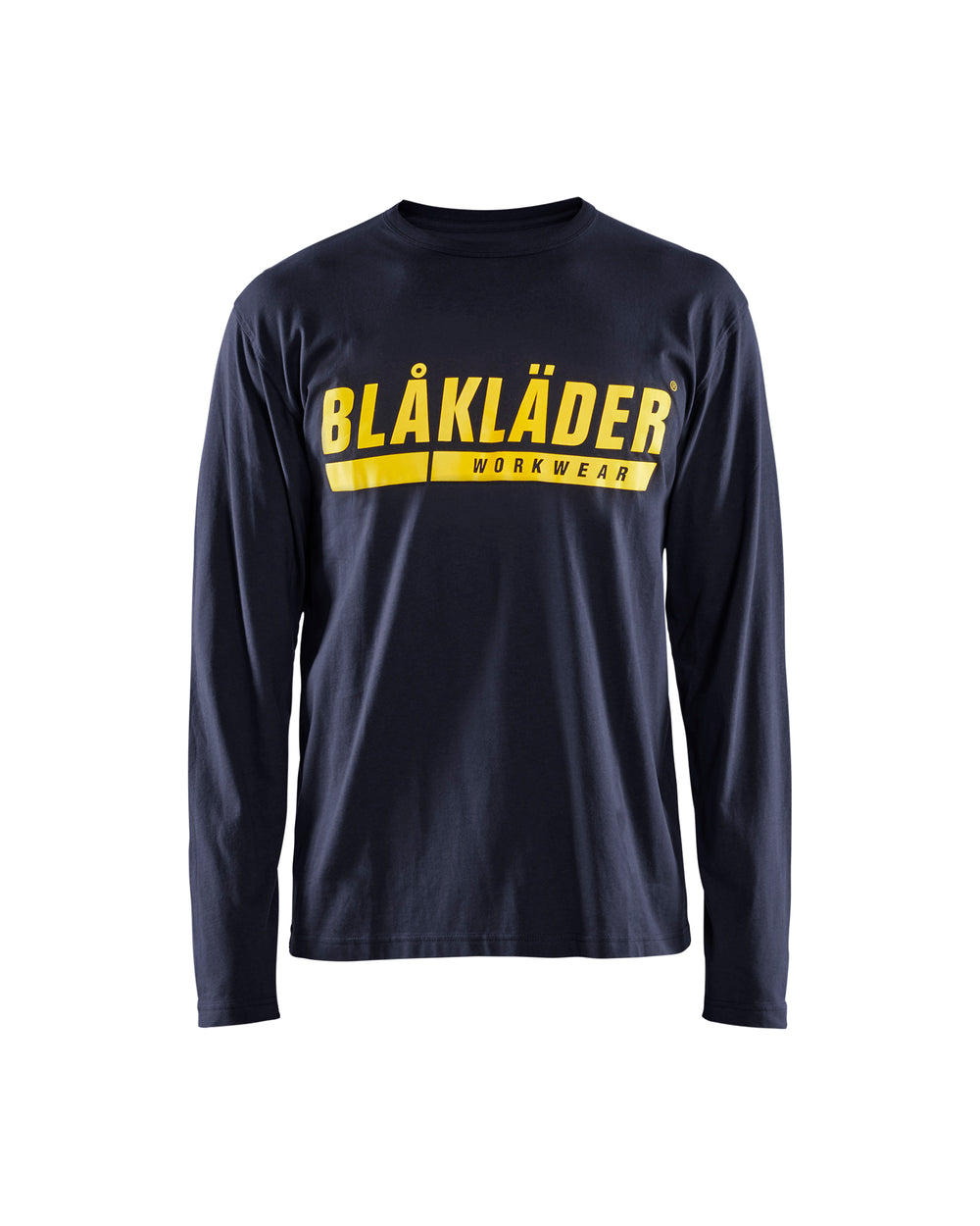 Long Sleeve Branded T-shirt - Dark navy blue