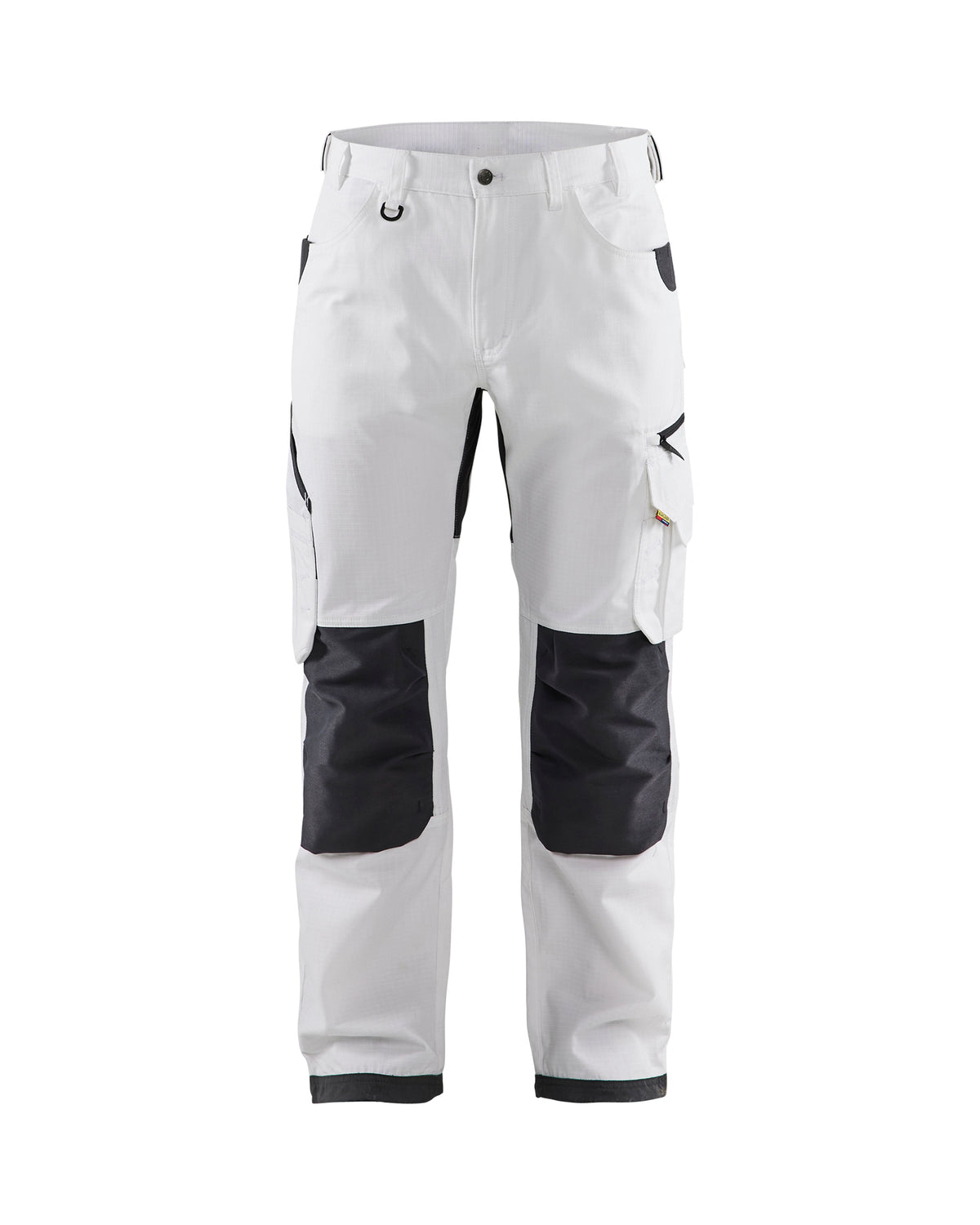 Ripstop Pants - White/Dark grey