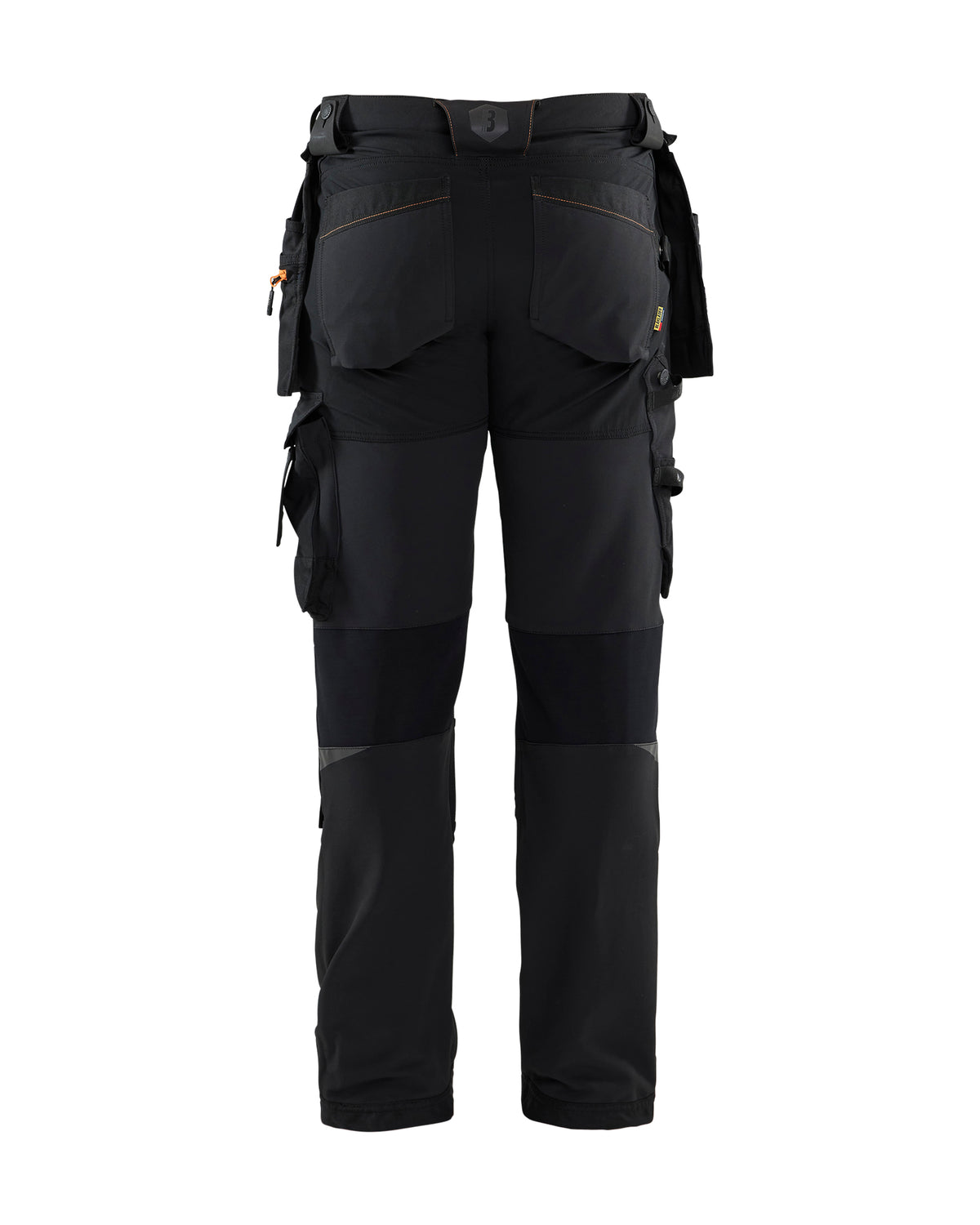 Flux Max 4-Way Stretch Pants - Black/Orange
