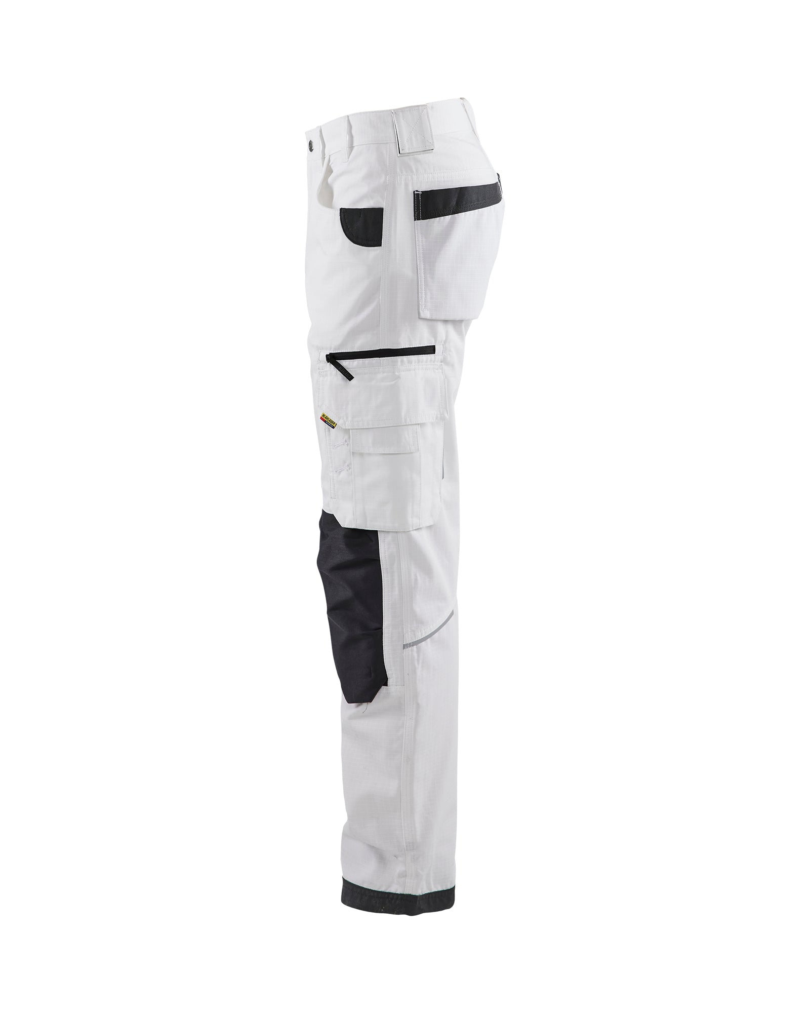 Ripstop Pants - White/Dark grey