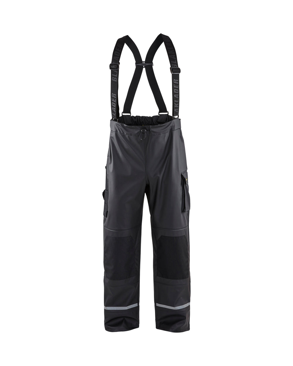 Rain Pants with Reflective Details - Black
