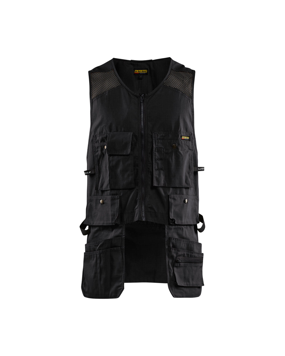 Ripstop Kangaroo Utility Vest - Black