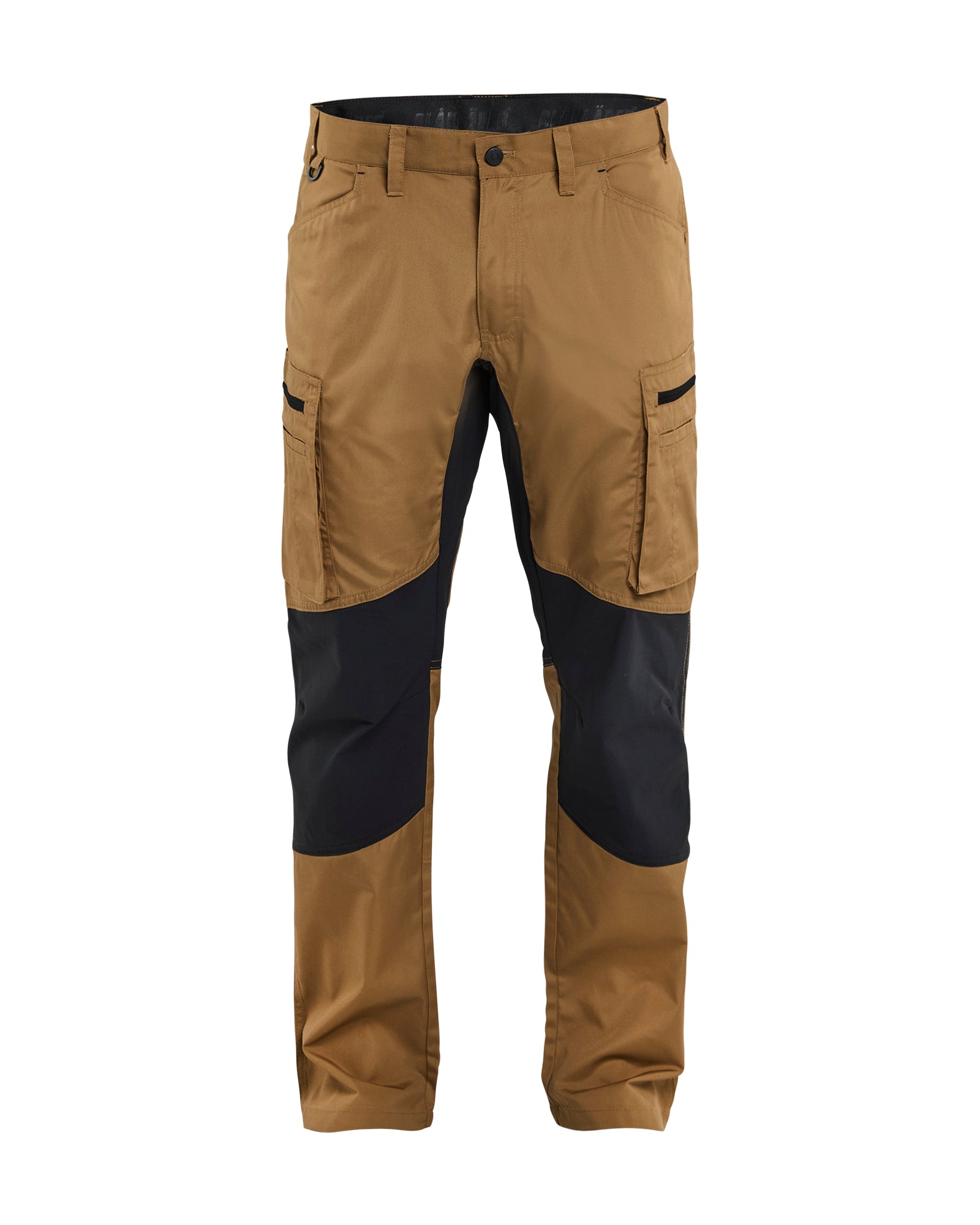 Service Pants with Stretch - Nougat/Black