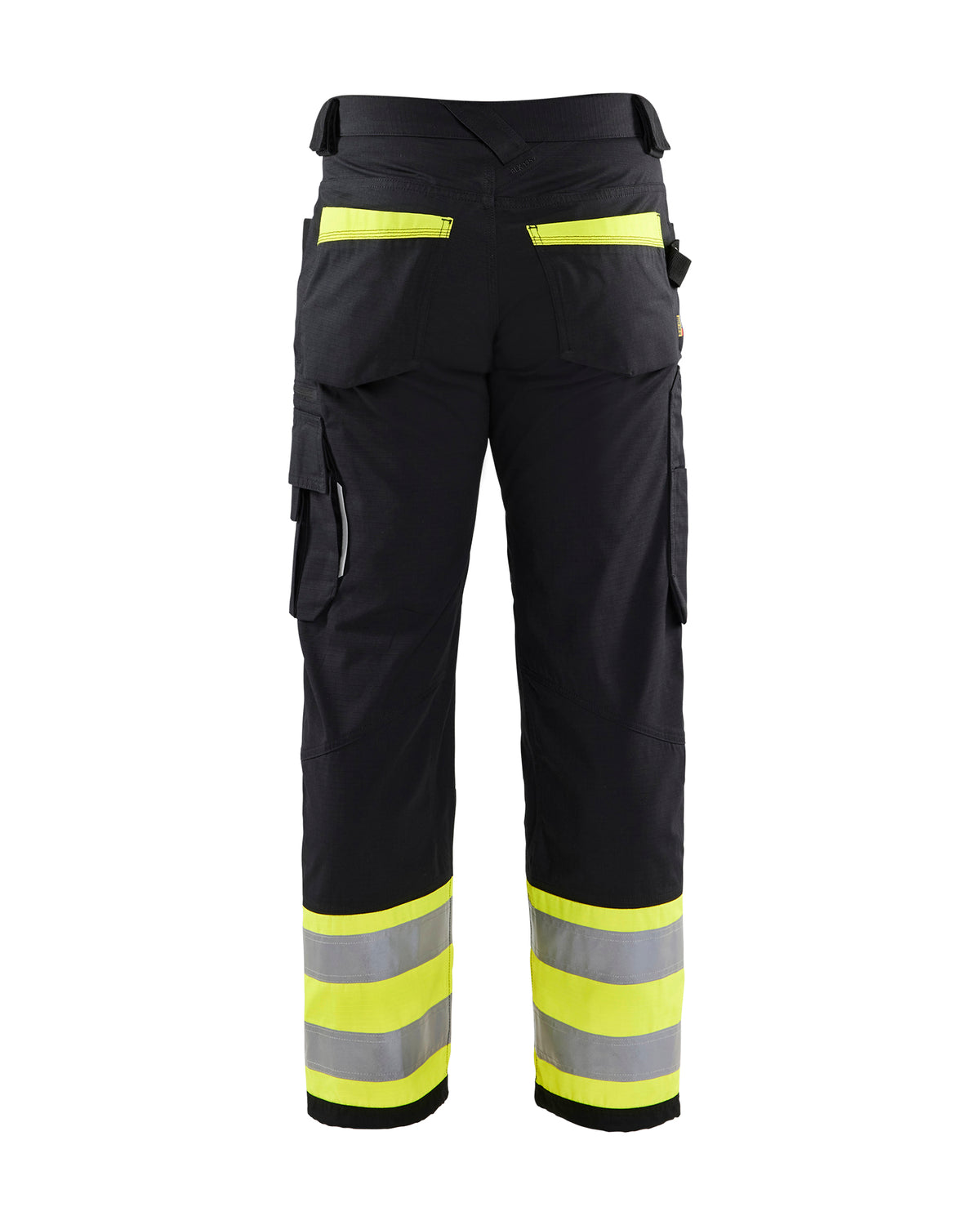 Visibility Ripstop Pro Pants - Black/Yellow Hi-viz