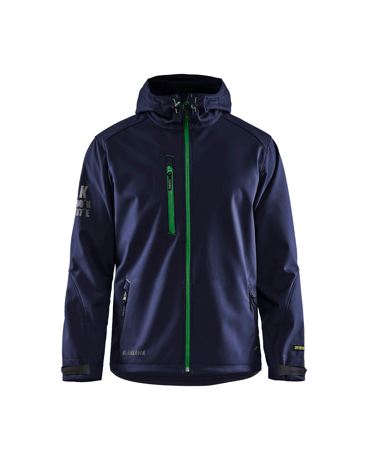 Kalispell Softshell Jacket - Navy/Green