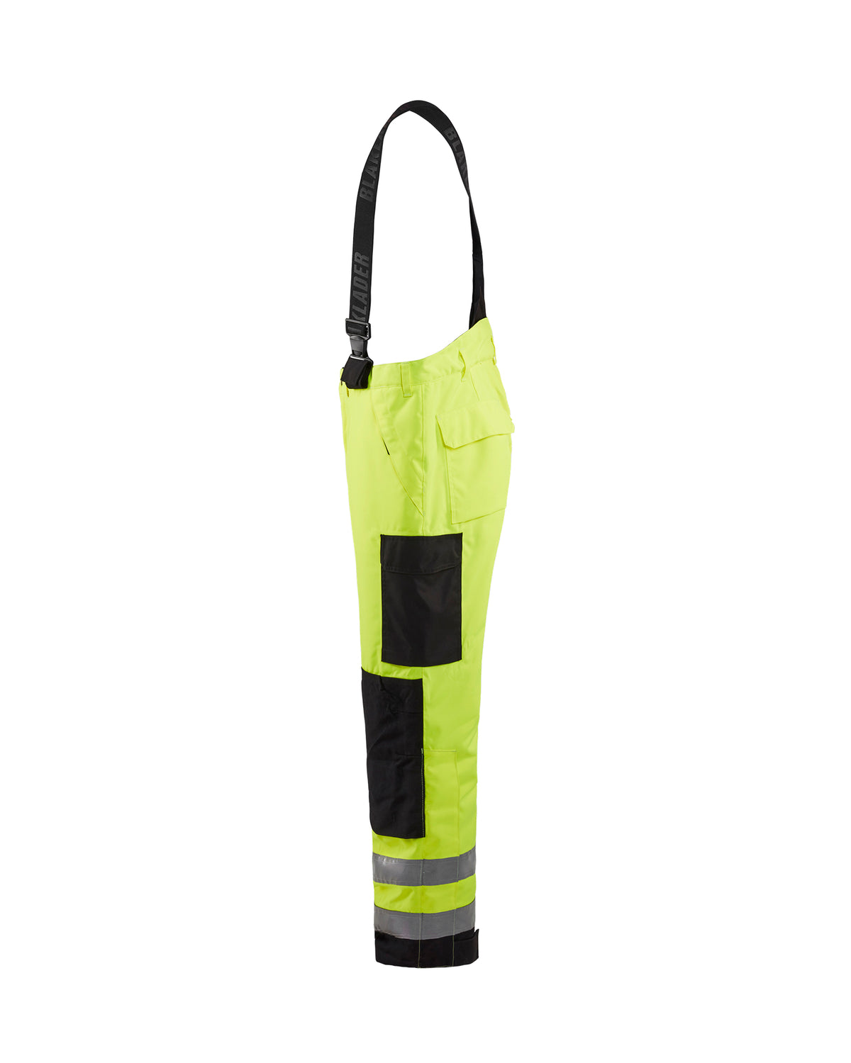 Hi-Vis Lined Shell Suspender Pants