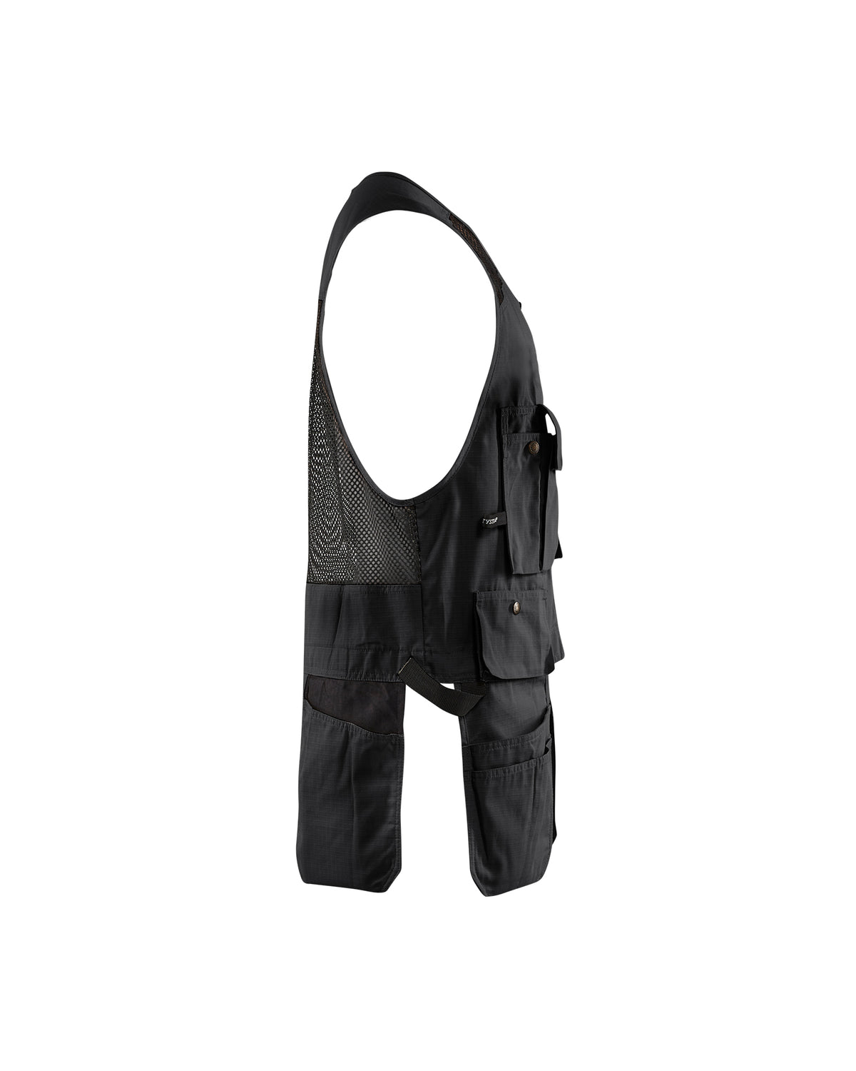 Ripstop Kangaroo Utility Vest - Black