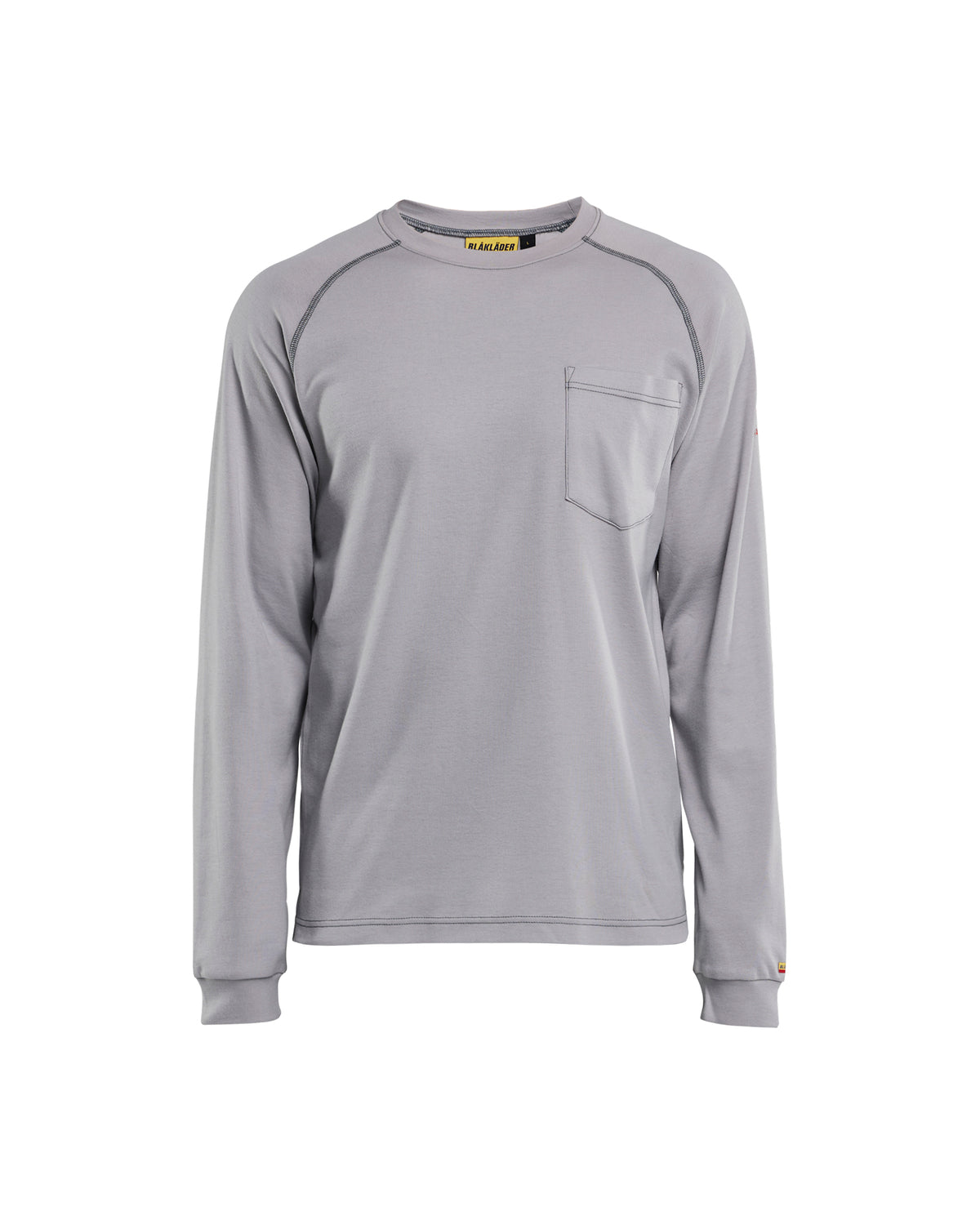 Flame Resistant Long Sleeve T-Shirt - Light Grey