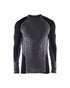 WARM Base Layer - Top - Grey/Black