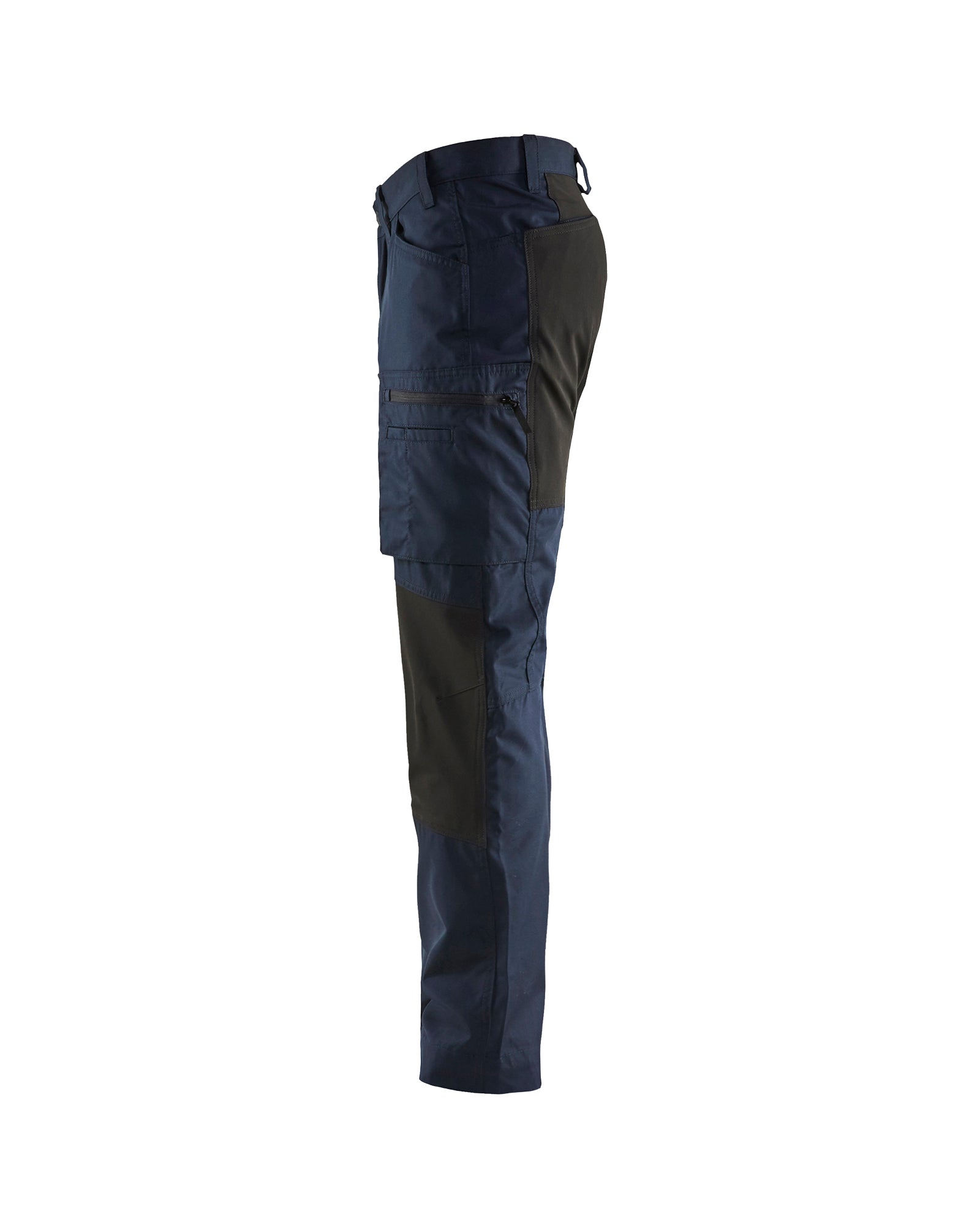 Service Pants with Stretch - Dark navy/Black