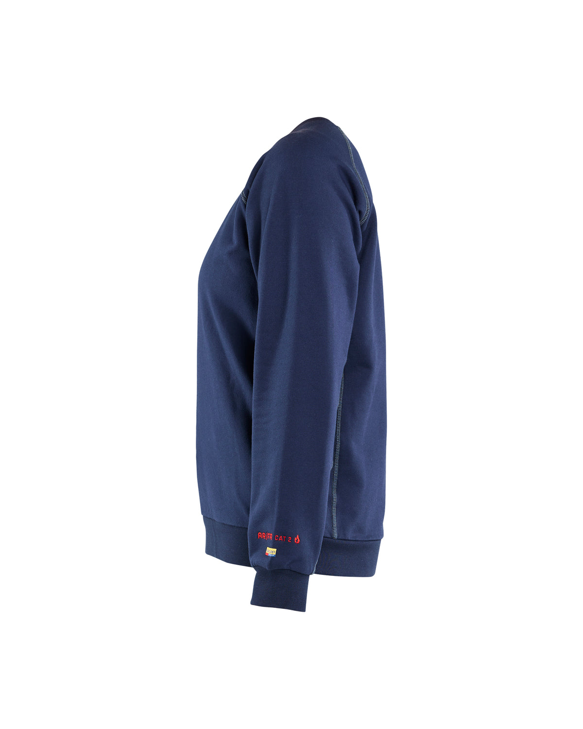 Women's Flame Resistant Sweatshirt - Navy Blue