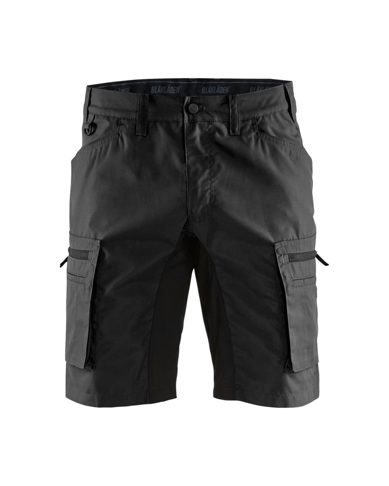 Service Shorts With Stretch - Black