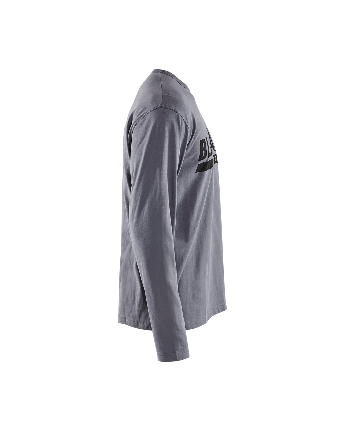 Long Sleeve Branded T-shirt - Grey