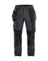 4-Way stretch Work Pants - Darkgrey/black