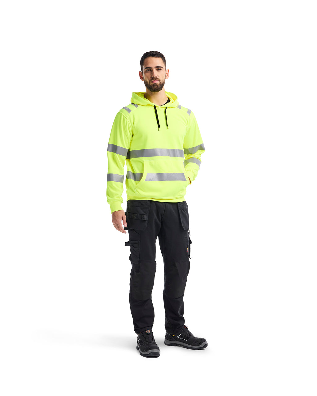 Hi-Vis Hoodie - Yellow