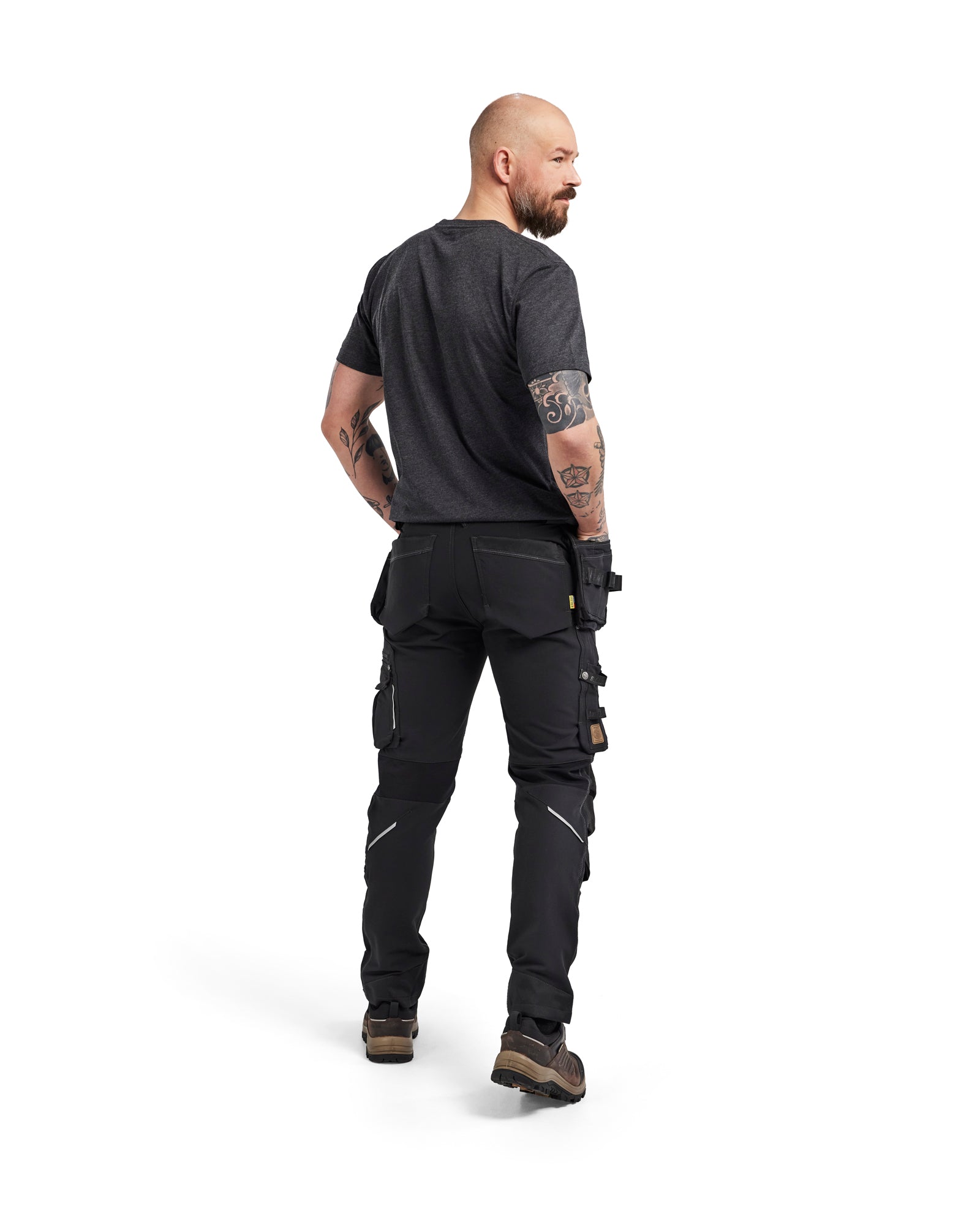 Craftsman trousers 4-way stretch X1900 - Black