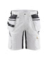 Ripstop Max Shorts - White/Dark grey