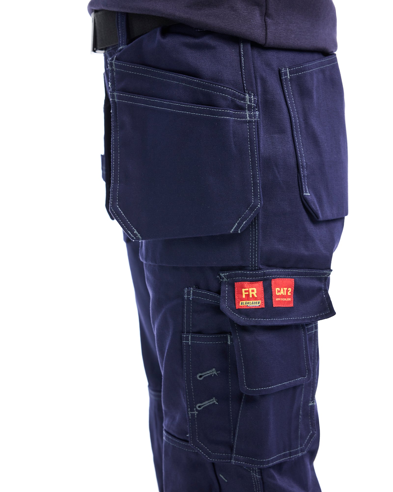 Women's FR Pant With Utility Pockets - Navy blue