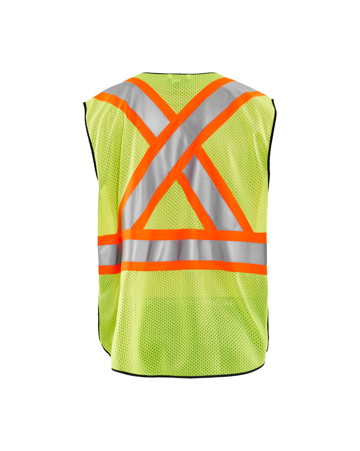 Hi-Vis CSA Vest - Yellow Hi-viz/Black