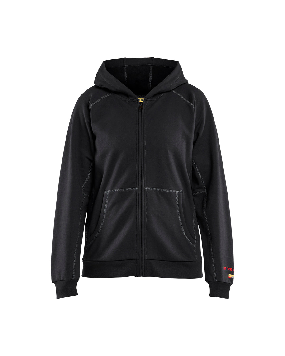 Women's FR Zip Hooded Jacket - Black